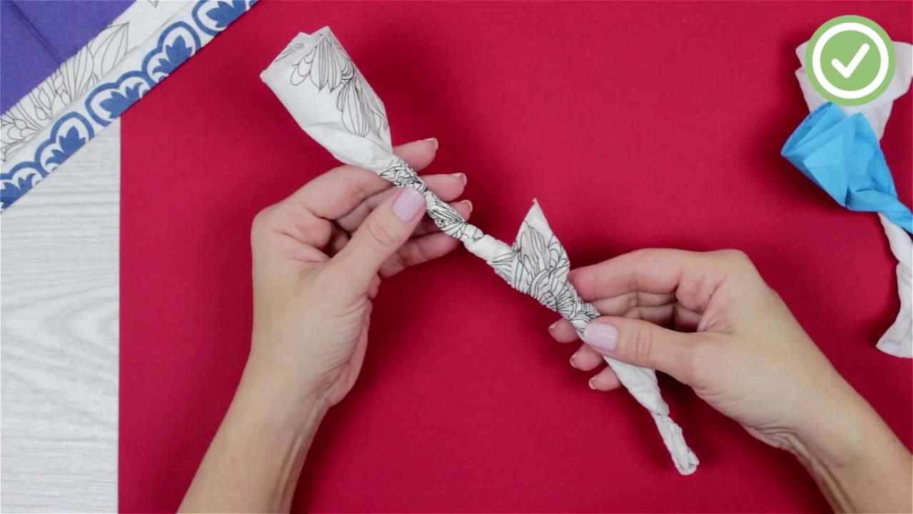 How to Make a Beautiful Origami Napkin Rose How to Make a Beautiful Origami Napkin Rose